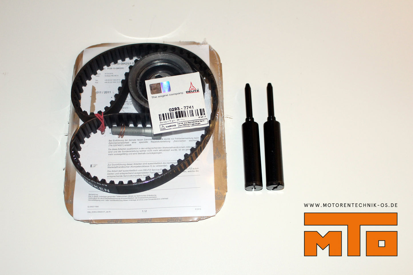 Deutz Zahnriemensatz-Kit Original für Motor Serie 1011