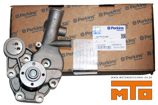 Perkins Wasserpumpe Original für Perkins Motor 504-2 und 504-2T, Perkins 500er Motoren z.b BA + BB Serie