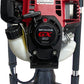 Pfahlramme mit Honda 4 Takt Motor GX-50 Leistungsstark und handlich